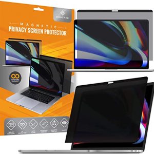 rooCASE Magnetic Privacy Screen for MacBook Pro 16-Inch (2019, 2020), Mac Privacy Filter, Anti-Glare with Camera View