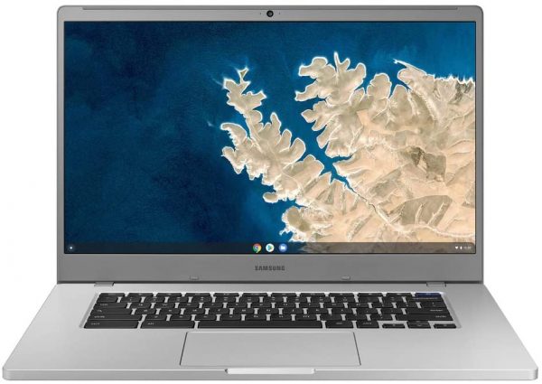 Samsung Chromebook 4 + Chrome OS 15.6" Full HD Intel Celeron Processor N4000​ 6GB RAM 64GB eMMC Gigabit wi-FI-XE350XBA-K03US,Silver