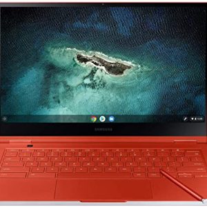 SAMSUNG Galaxy Chromebook 13.3" UHD AMOLED - HD Intel Core I-5 Processor (256GB Storage, 8GB RAM) - 2020 Model - US Warranty - Fiesta Red - XE930QCA-K01US