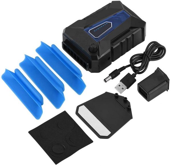 Socobeta Mini Laptop Cooler 5V Air Extracting USB Laptop Notebook Cooler Cooling Fan Laptop Cooler