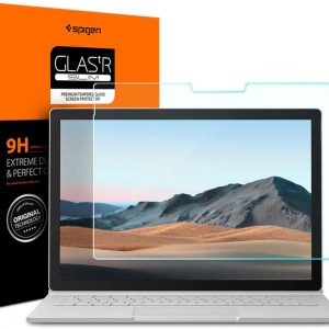Spigen Tempered Glass Screen Protector Designed for Surface Book 3 (13.5 inch / 2020) [9H Hardness]