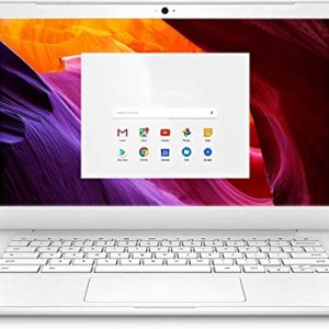 Used Well Chromebook 14-SMB 14 inch HD Laptop, Intel Celeron 2955U, 2GB RAM, 16GB eMMC, Chrome OS - White